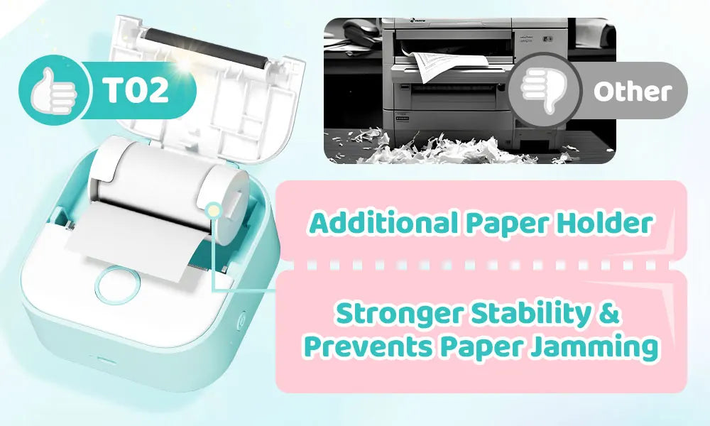 Impresora Térmica Portátil Phomemo T02