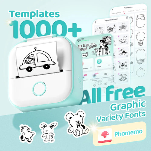 Impresora Térmica Portátil Phomemo T02